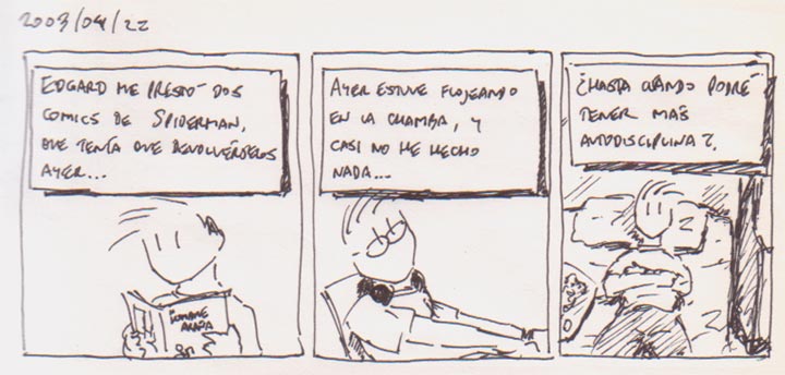 Quiero más autodisciplina
