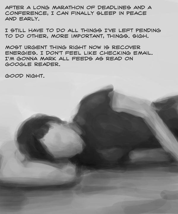 Rest after Deadlines