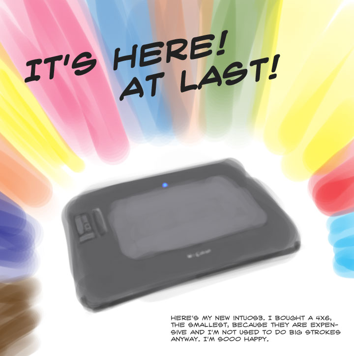 My Intuos3 is here!