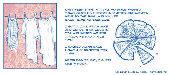 A Tiring Morning
