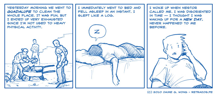 Slept Like a Log