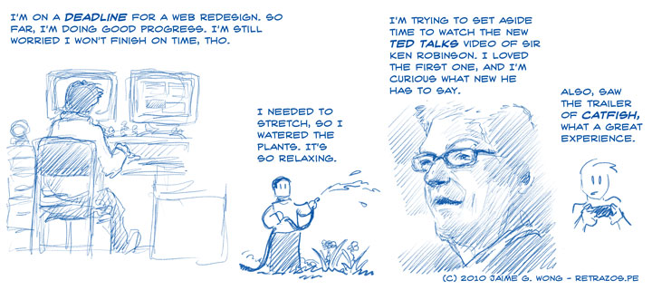 Deadline, Ken Robinson and Catfish
