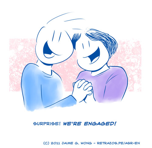 We're Engaged!