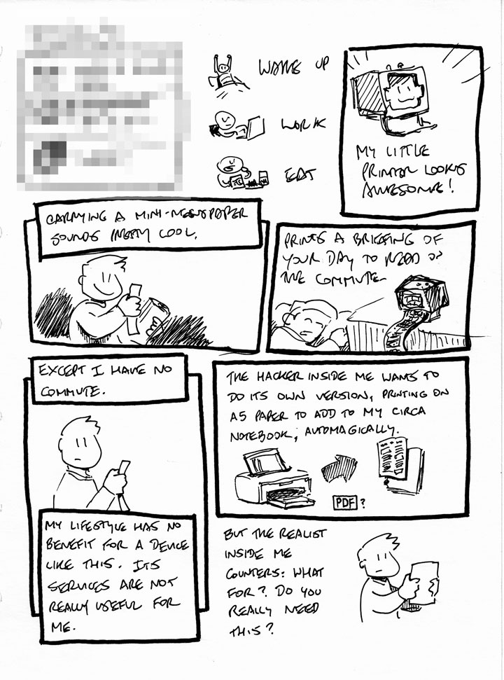 My Little Printer and me