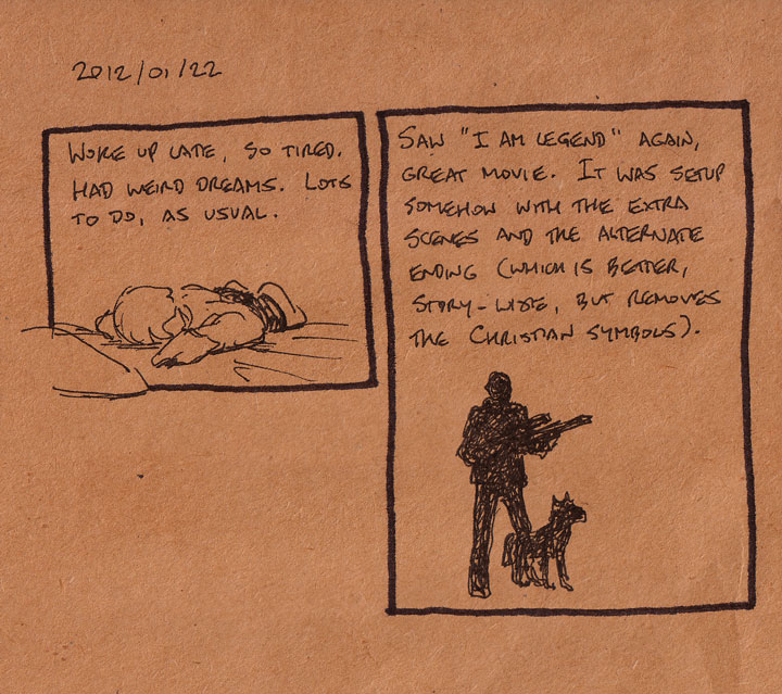 Late and tired