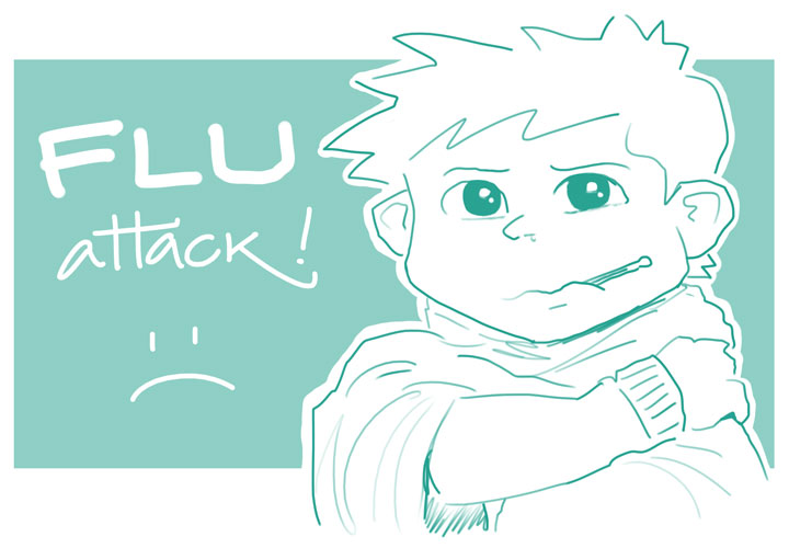 Flu attack