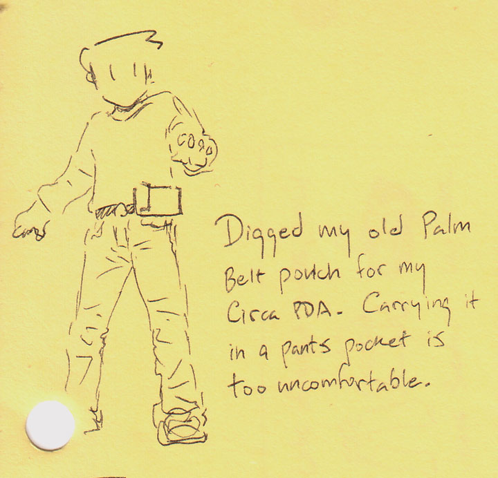 Circa PDA belt pouch