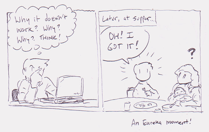 An eureka moment