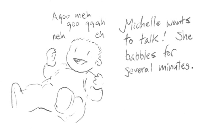 Michelle wants to talk!