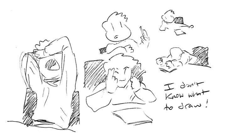 I don't know what to draw