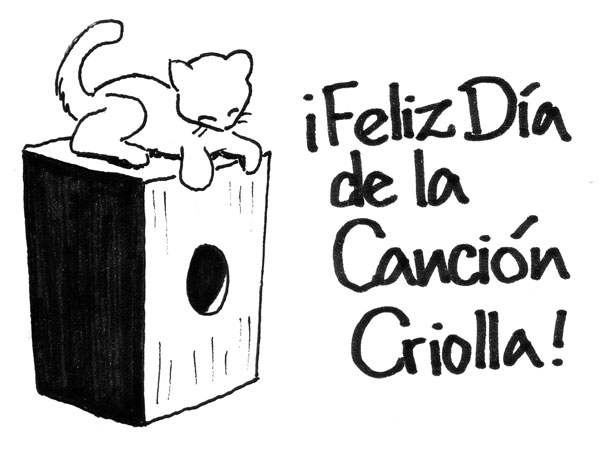 ¡Feliz Día de la Canción Criolla!