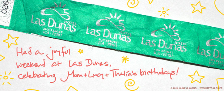 Joyful weekend at Las Dunas