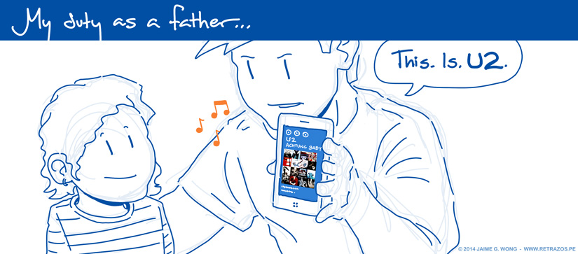 My duty as a father...