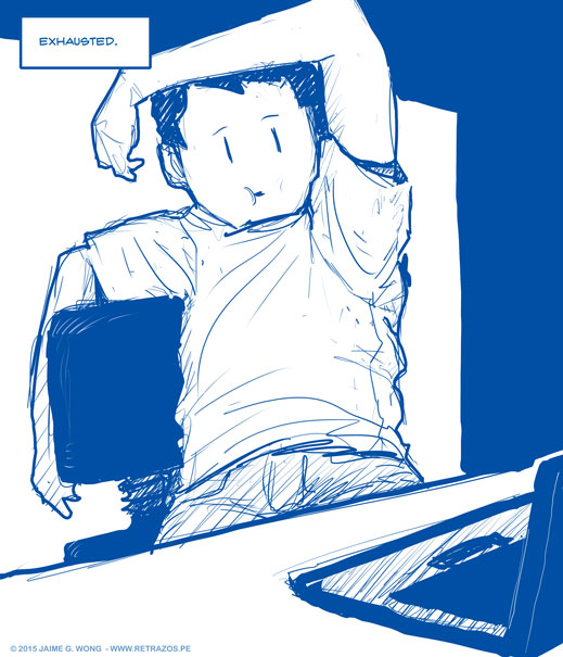 Exhausted