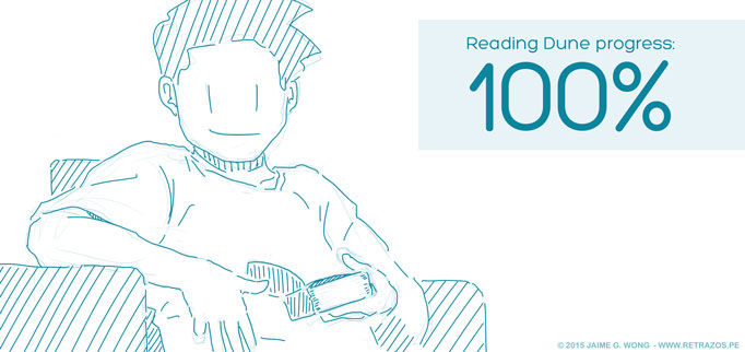Reading Dune progress: 100%
