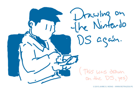 Drawing on the Nintendo DS again