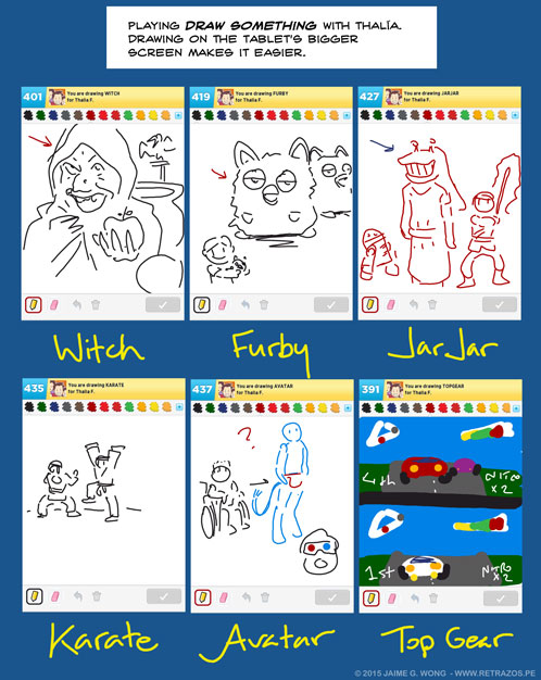 Playing Draw Something