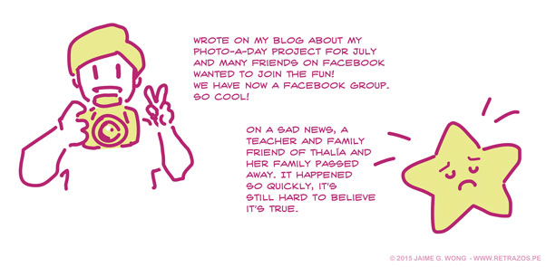 Photo-a-day and a sad news
