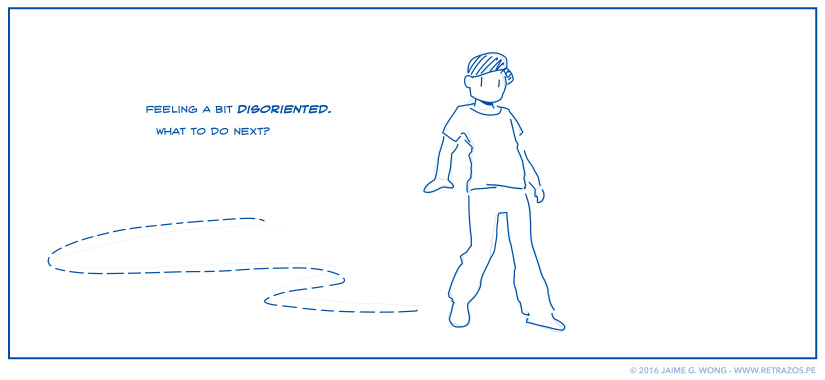Feeling disoriented