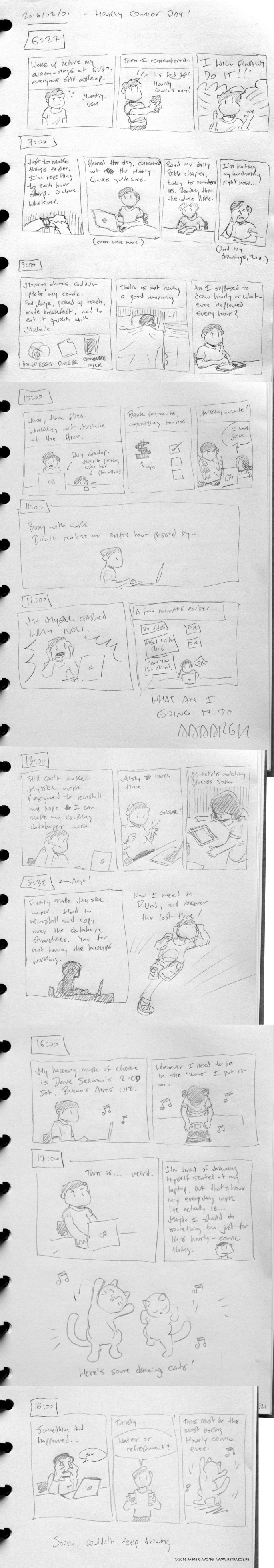 Hourly Comic 2016