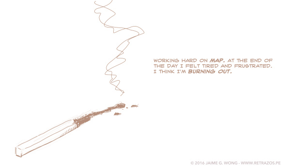 Burning out