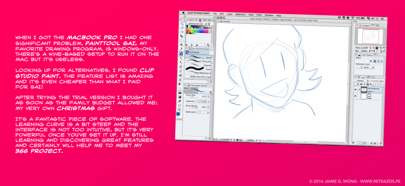 Switched to Clip Studio Paint