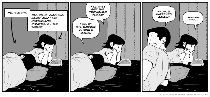 Because, your know, the Empire Strikes Back