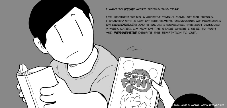 My yearly reading goal