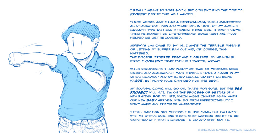 I had to quit the 366 Project
