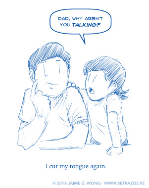 Why aren't you talking?