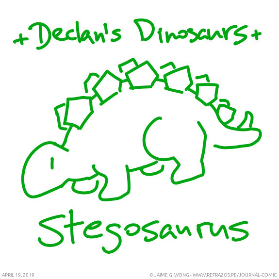 Declan's Dinosaurs: Stegosaurus