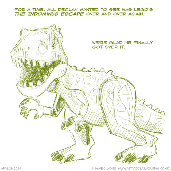 The Indominus Escape on repeat