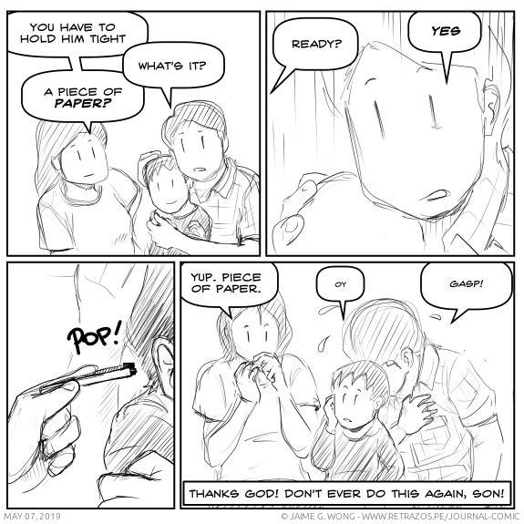 Hold him tight