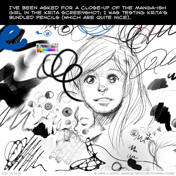 The Krita girl