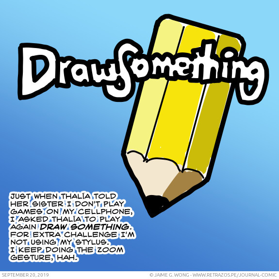 Playing again Draw Something