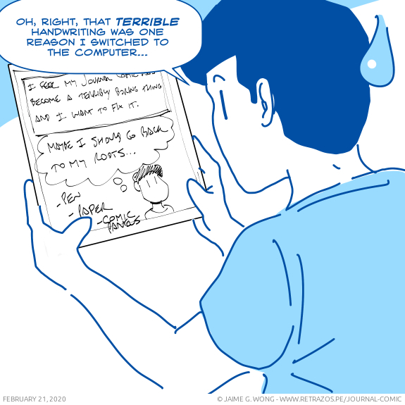 That terrible handwriting