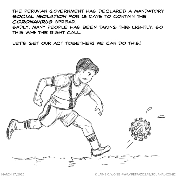 The Coronavirus mandatory social isolation