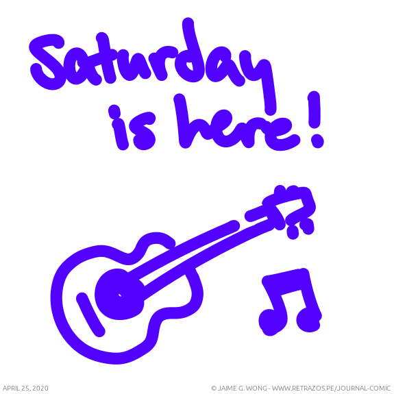Saturday is here!