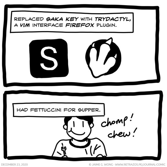 Trydactyl and Fettuccinis