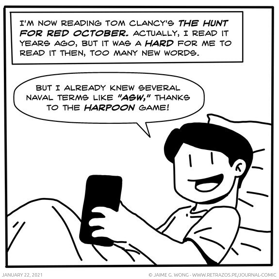 Reading The Hunt for Red October