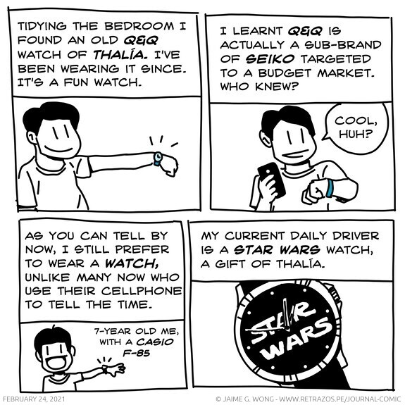 The Q&Q Watch